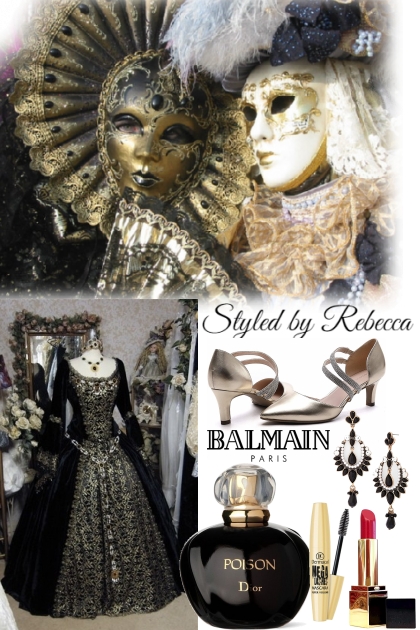 Costume Balls and Glam- Modna kombinacija