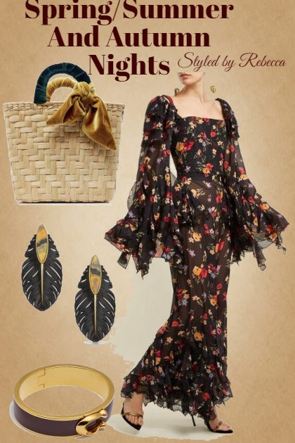 Floral types of the 3 seasons- Fashion set