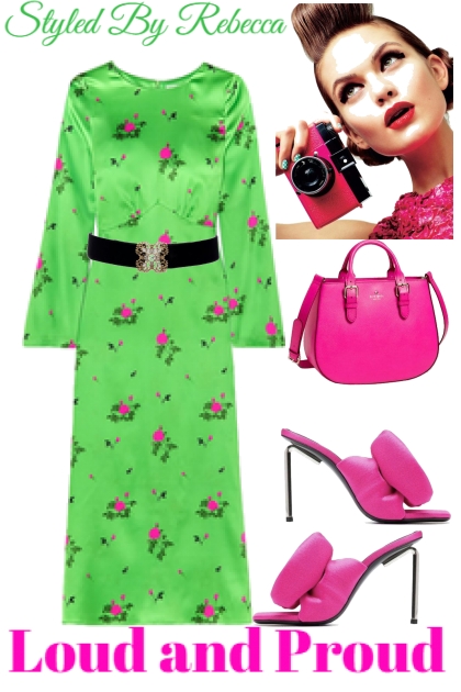 LOUD AND PROUD GREEN- Fashion set