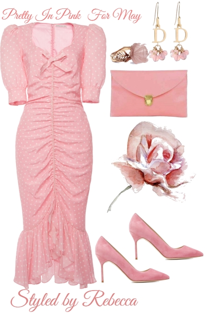 Pretty In Pink  For May- Combinaciónde moda
