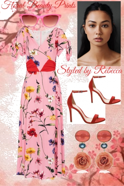Floral Beauty Prints In May- Fashion set