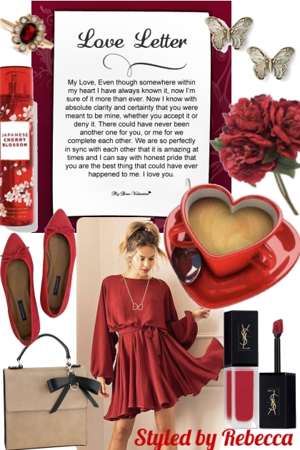 Red letter- Fashion set