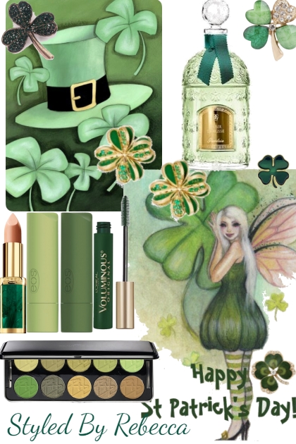 St. Patrick's Day Bling- Модное сочетание