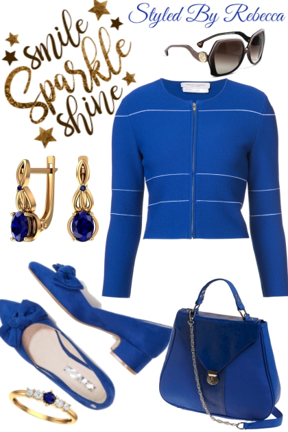Sparkle Blue- Combinazione di moda