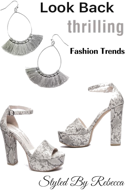 Thrilling Grey Scale- Combinazione di moda