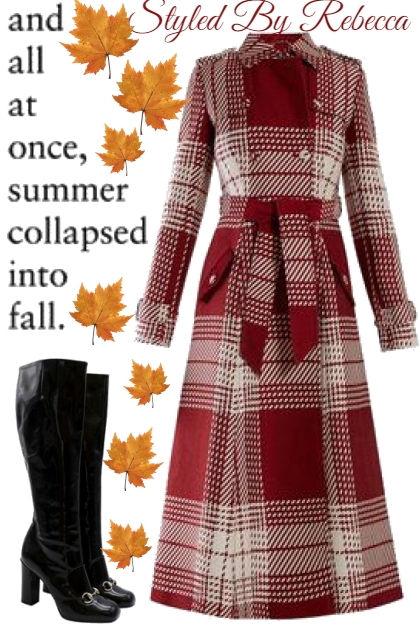 Into Fall-Long Coats- Fashion set