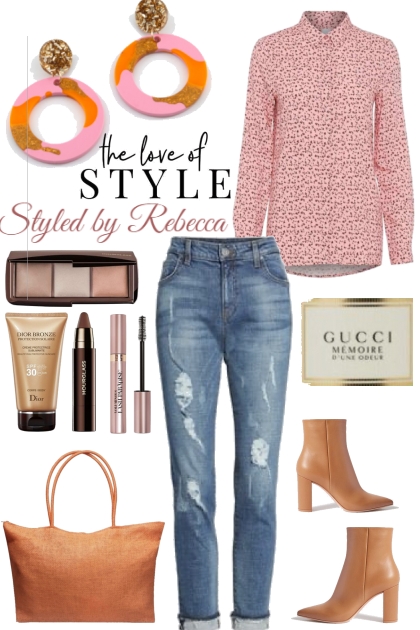 Love of jeans in the fall- Combinaciónde moda