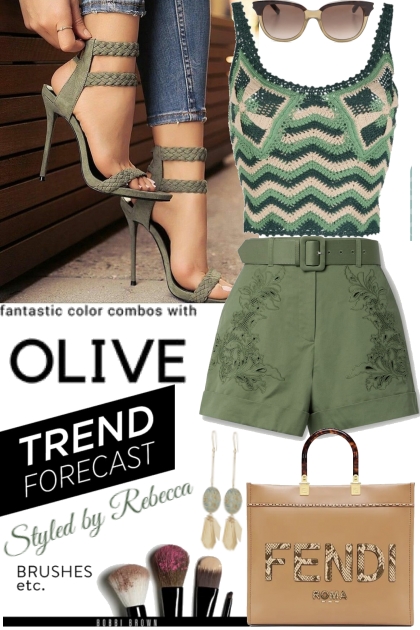 Olive October- combinação de moda