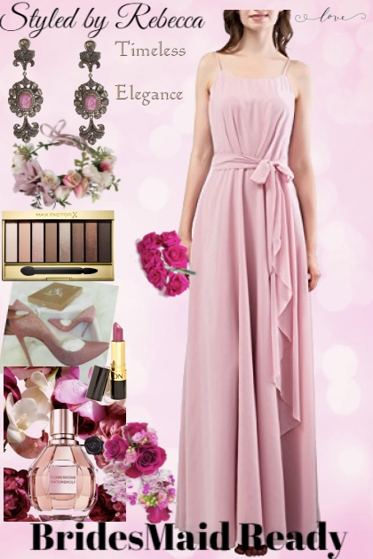 BridesMaid Pink- Modna kombinacija