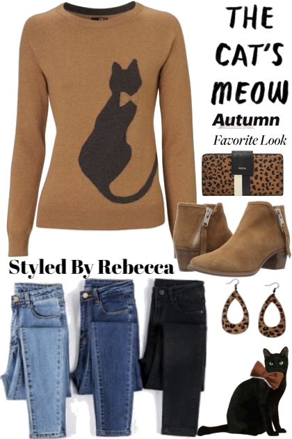 Mittens Meow- combinação de moda