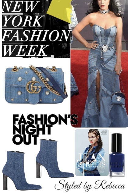 Jeans Night In Fashion- combinação de moda