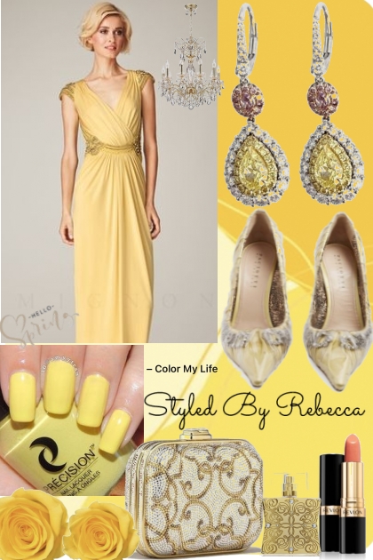 Color My Life-Yellow- Fashion set