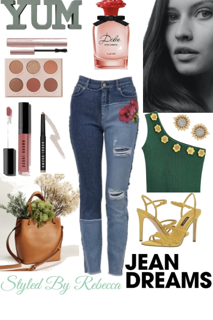 Summer dream jeans- combinação de moda