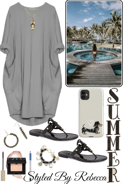Summer Smooth in Grey- Combinaciónde moda