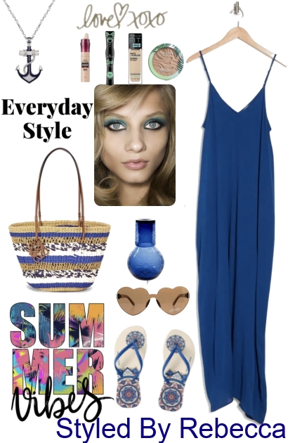 Summer Vibes in Loving Blue- Fashion set