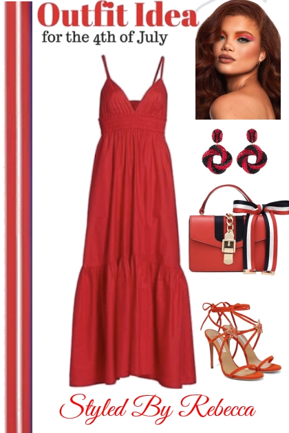 I see red all over- Fashion set