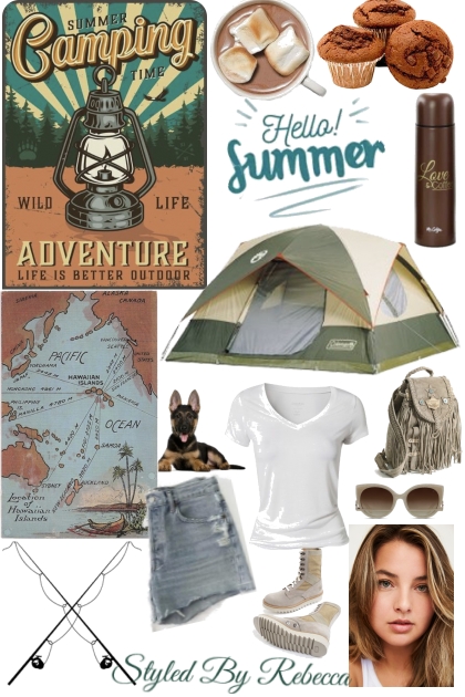 Camping Adventure- Combinazione di moda