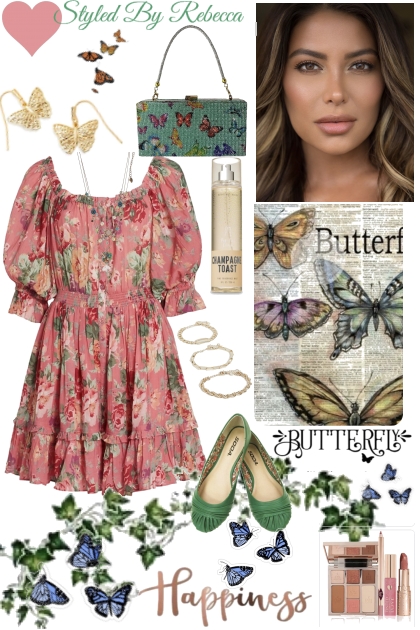 Butterflies Are The Art- Fashion set