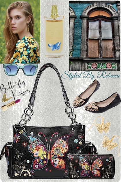 Butterfly City Life- combinação de moda