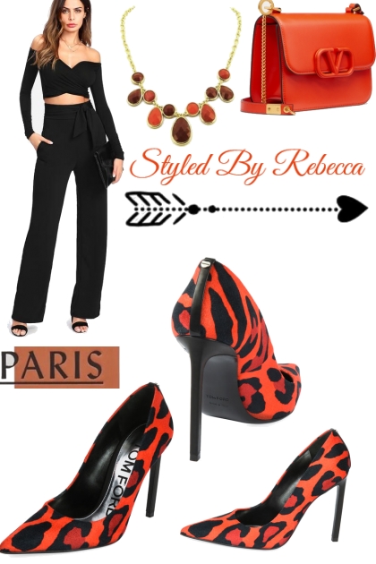 Paris Heels Vibe- Модное сочетание