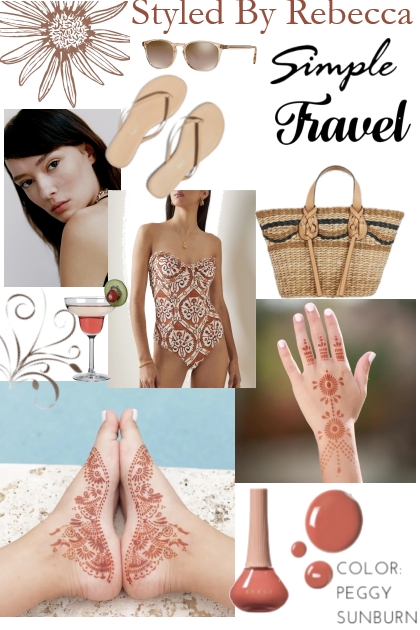 Simple Travel Styles- Модное сочетание