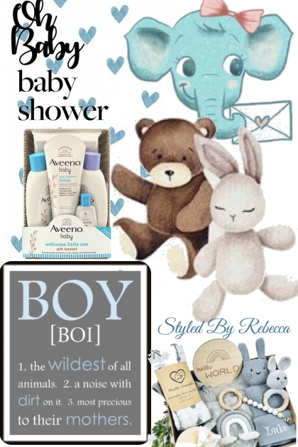 Baby shower cuteness- Fashion set
