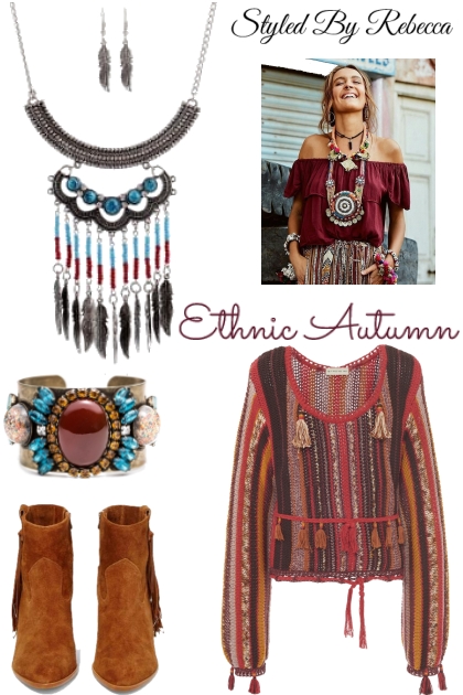Ethnic Autumn- Modna kombinacija