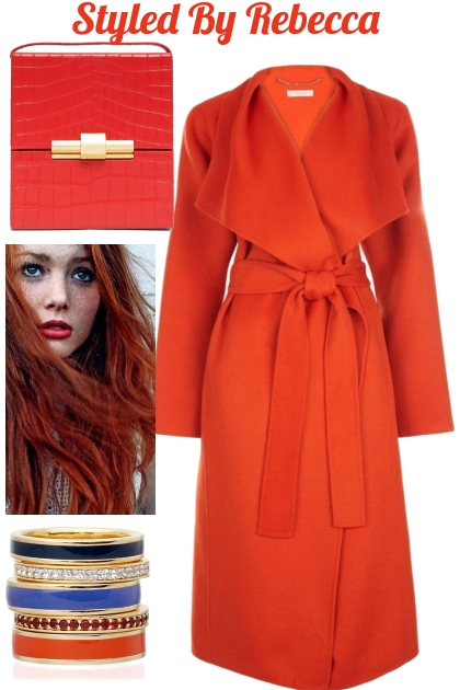 Fall Coats/w Orange Beauty