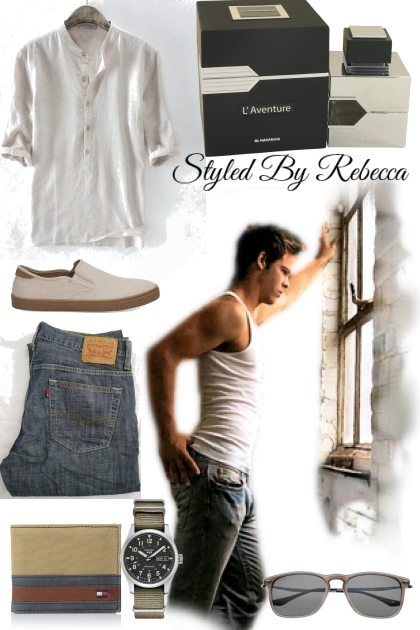 First Date At The Cafe-Guy Style- Fashion set