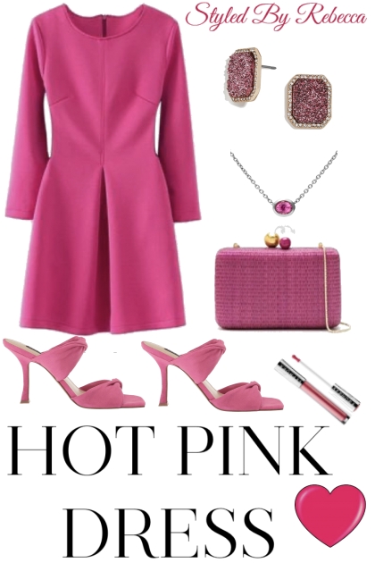 A Day For Hot Pink Dresses- Modna kombinacija