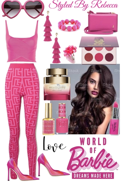 For the love of pink - combinação de moda
