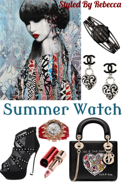 Summer Watch- combinação de moda