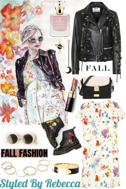 Autumn Floral Days- Fashion set