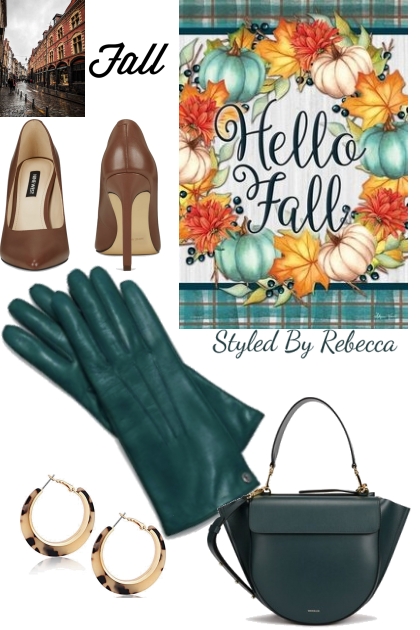 Fall Colorful Gloves- Fashion set