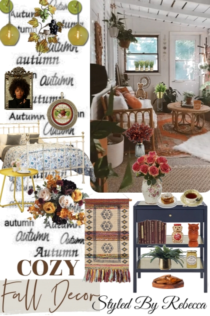 Autumn Decor In The Fall- Combinaciónde moda