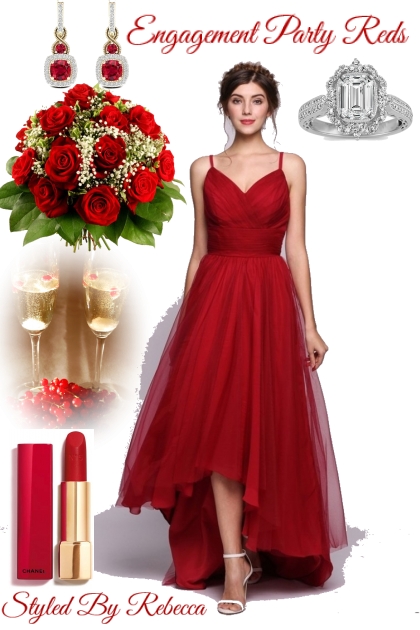 Engagement Party Reds- Combinaciónde moda