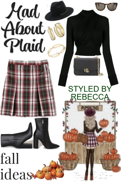 PLAID SKIRT STYLE FOR FALL- コーディネート