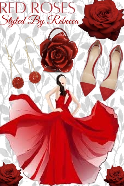 Rose Red Bag- Fashion set