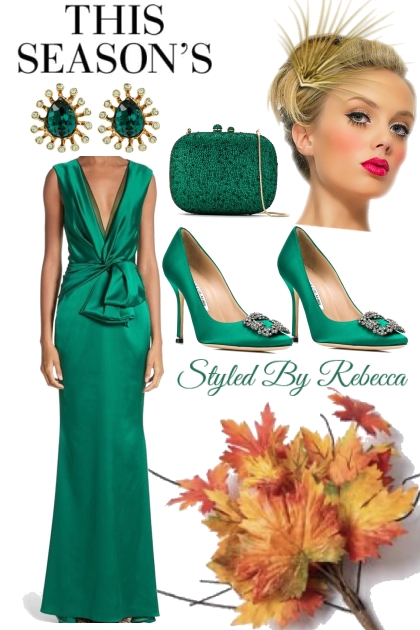 Autumn Green- Combinazione di moda
