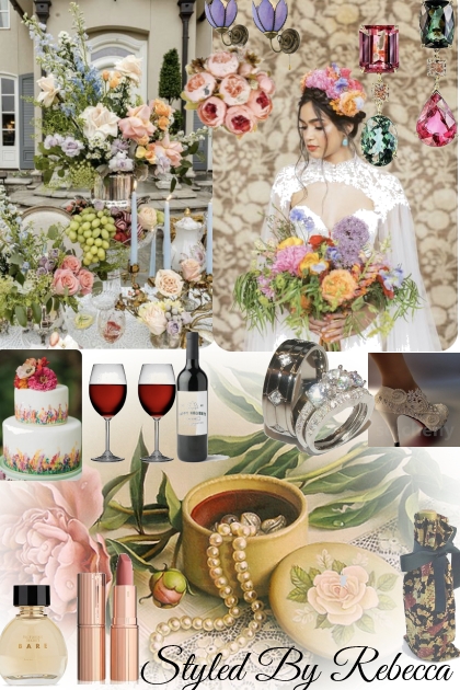 Home Wedding Floral - Модное сочетание