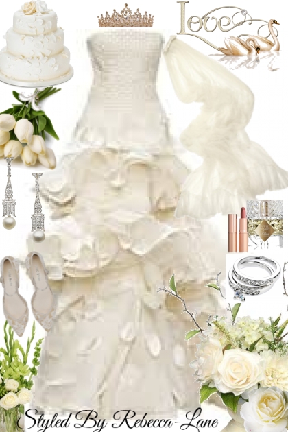 Love The Ruffle On A Bride- Модное сочетание