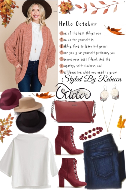 October Hat Day- Combinaciónde moda