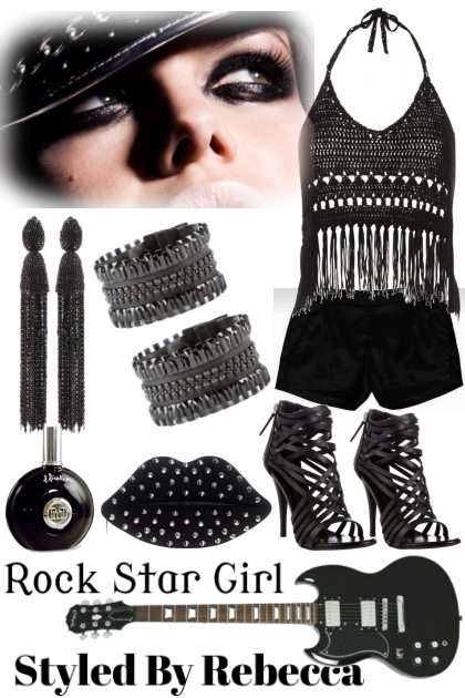 Rock Star Girl- Combinazione di moda