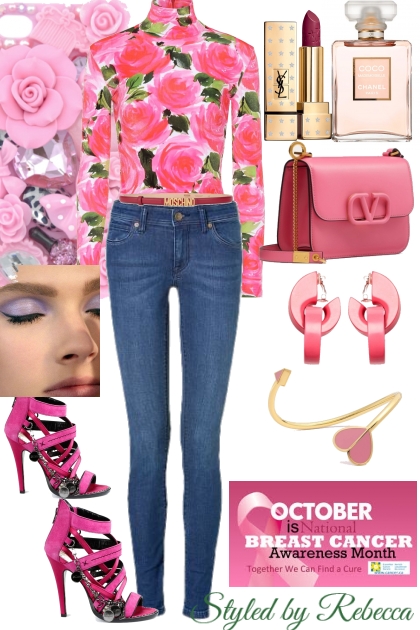 Rosy Top- Modekombination