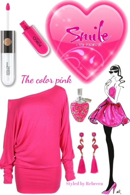 Pink Top Day- Combinazione di moda