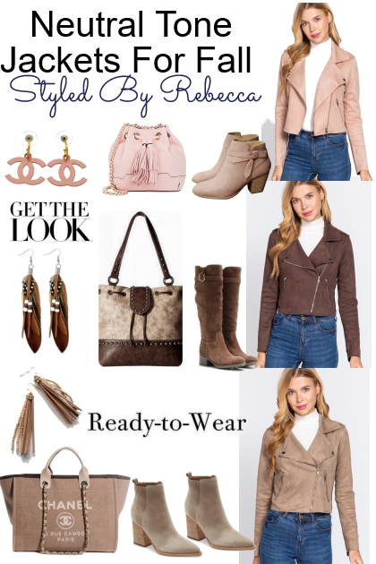 Neutral Tone Jackets For Fall 