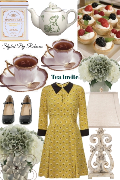Fall Tea Invite