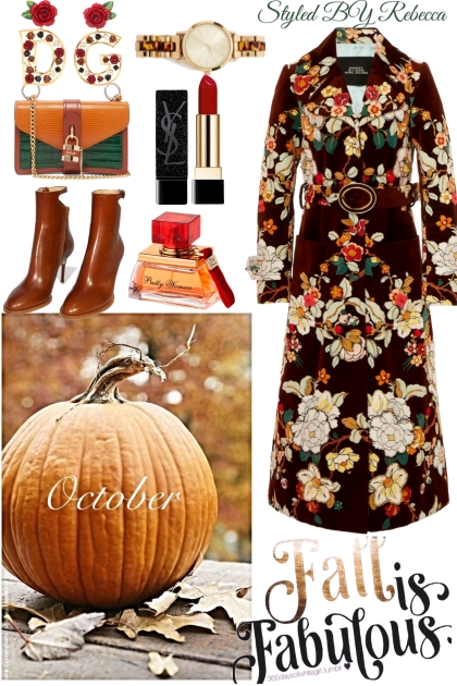 Fall Fabulous Coats Of Style- combinação de moda