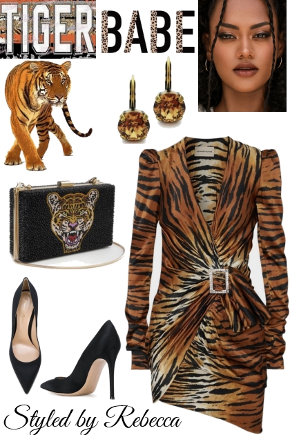 Tiger Babe- Modekombination