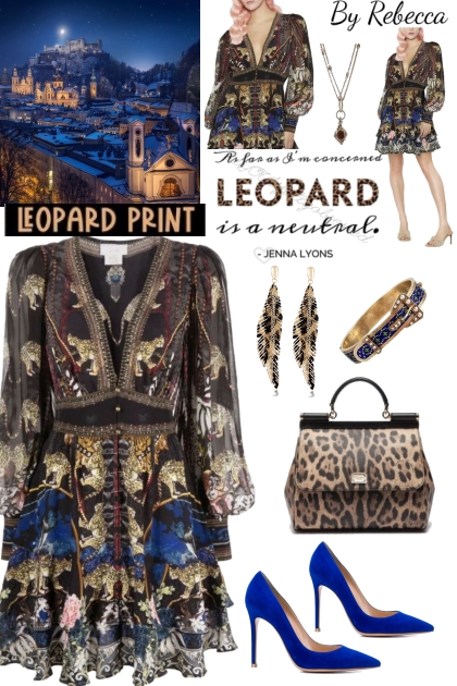 Leopardo y Azul